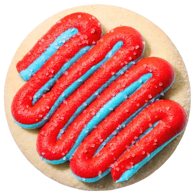 Wild Cherry Blue Razz Slushy Cookie